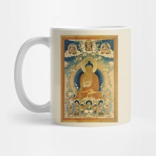 Buddha Shakyamuni with disciples Mug